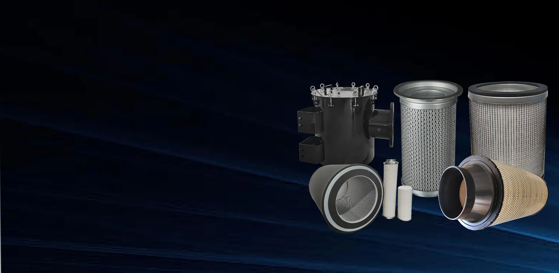 Filtros de compresor de aire premium para excelencia industrial